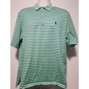 Ralph Lauren Polo Golf Green striped Size L